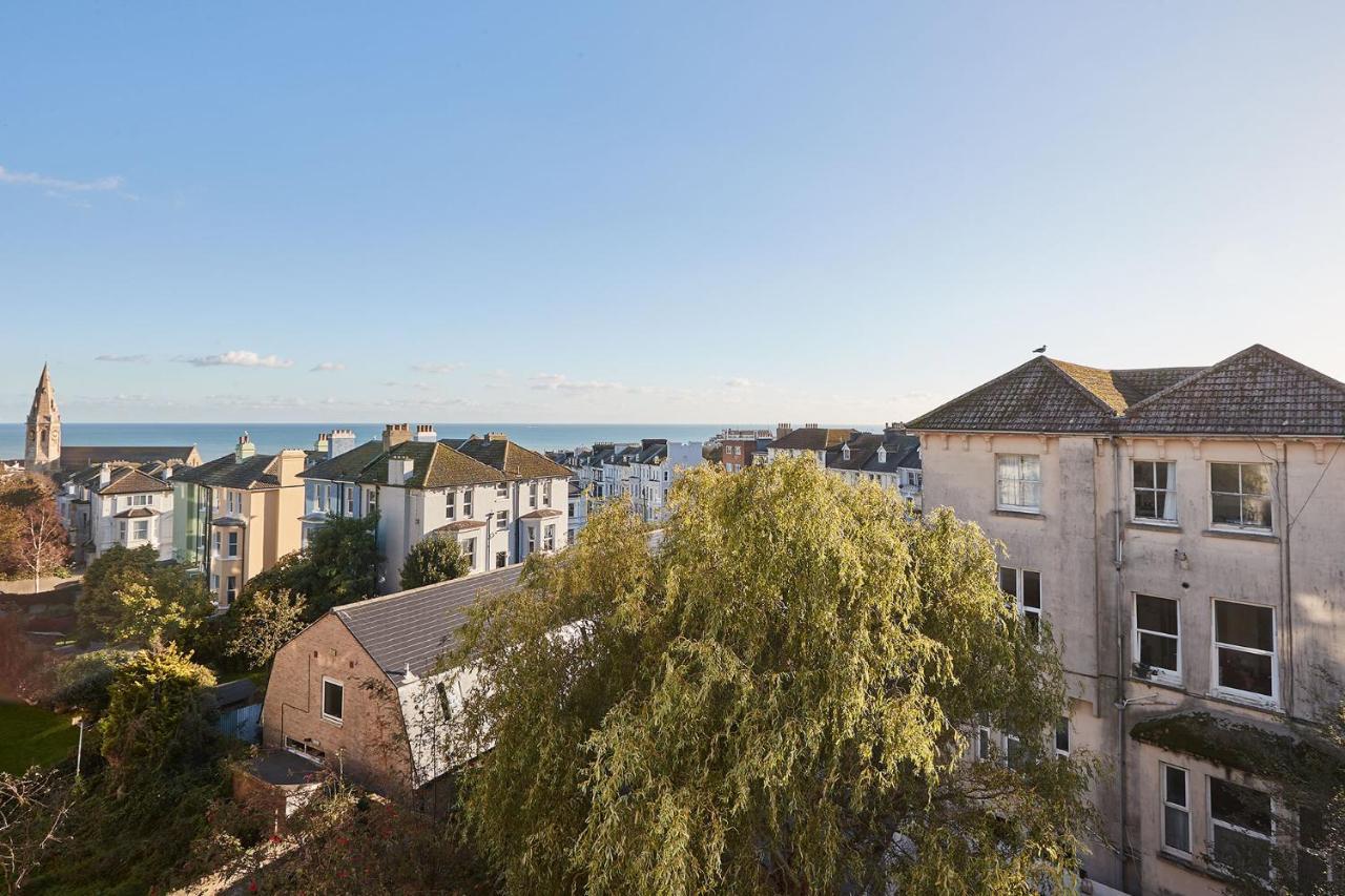 Gorgeous Sea View Apartment 5 Mins To The Beach St Leonards-on-Sea Buitenkant foto